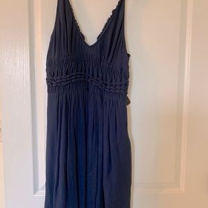 BNWT Silk Navy Dress